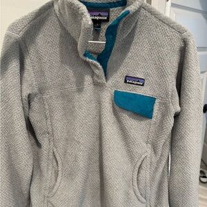 Patagonia Gray Fleece Pullover